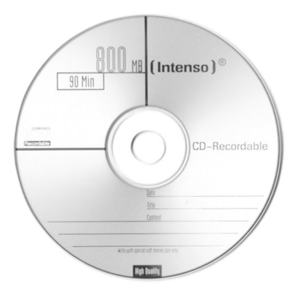Intenso CD x5 komada - AVAcom - Katalog prodavnica - Crna Gora