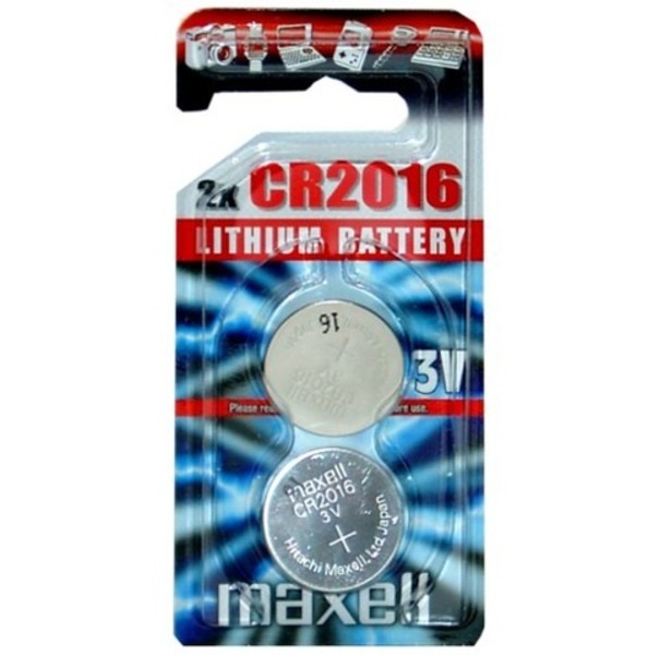 Maxell CR2016 3V baterije (2 kom) - AVAcom - Katalog prodavnica - Crna Gora