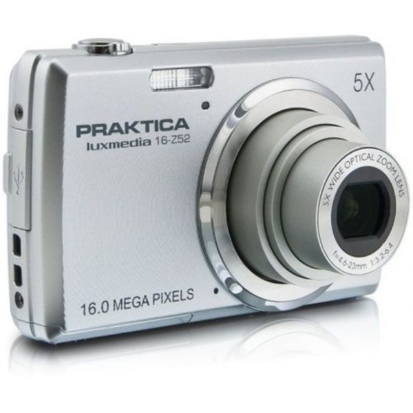 Digitalni foto-aparat PRAKTICA Luxmedia 16-Z52, srebrni - WINWIN SHOP - Katalog prodavnica - Crna Gora