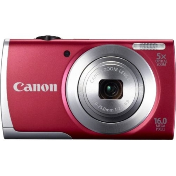 Digitalni foto-aparat Canon PowerShot A2500 Red - WINWIN SHOP - Katalog prodavnica - Crna Gora
