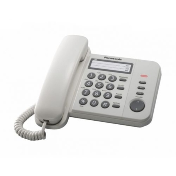 Žični telefon Panasonic KX-TS520FXW, beli - WINWIN SHOP - Katalog prodavnica - Crna Gora
