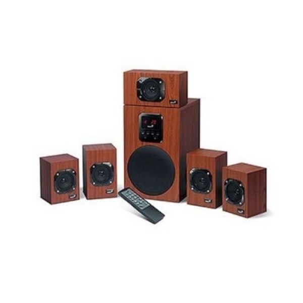 Zvučnici 5.1 Genius SW-HF5.1 4800, (45W+5*16W), Wood - - WINWIN SHOP - Katalog prodavnica - Crna Gora