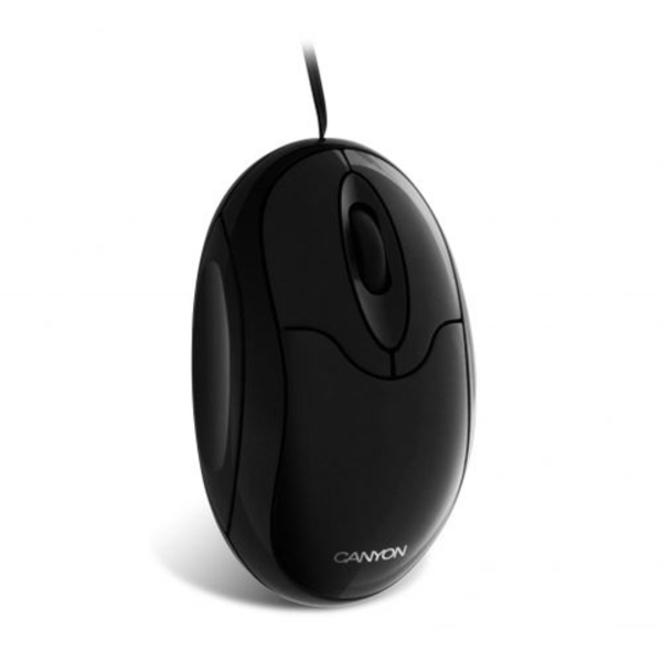 Miš USB Canyon Green Series CNF-MSO01B, Optical 800dpi Black - WINWIN SHOP - Katalog prodavnica - Crna Gora