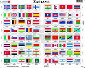 PINO PUZLE ZASTAVE | novaknjiga.com - Katalog prodavnica - Crna Gora