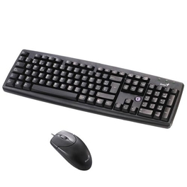 Tastatura+Miš PS/2 US Genius C100, Black` - WINWIN SHOP - Katalog prodavnica - Crna Gora