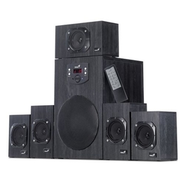 Zvučnici 5.1 Genius SW-HF5.1 4500, (45W+5*16W) Black wood- - WINWIN SHOP - Katalog prodavnica - Crna Gora