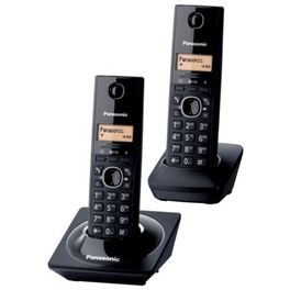 Bežični telefon Panasonic KX-TG1712FXB, dve slušalice - WINWIN SHOP - Katalog prodavnica - Crna Gora